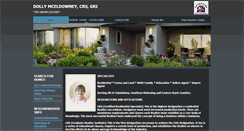 Desktop Screenshot of dollymceldowney.com